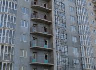 Фасад готов под чистовую отделку